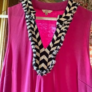 Pink Crown and Ivy above the knee. Worn once.